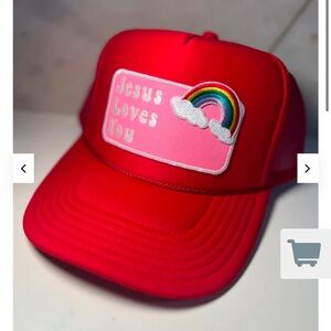 Jesus loves you trucker hat O/S BNIB